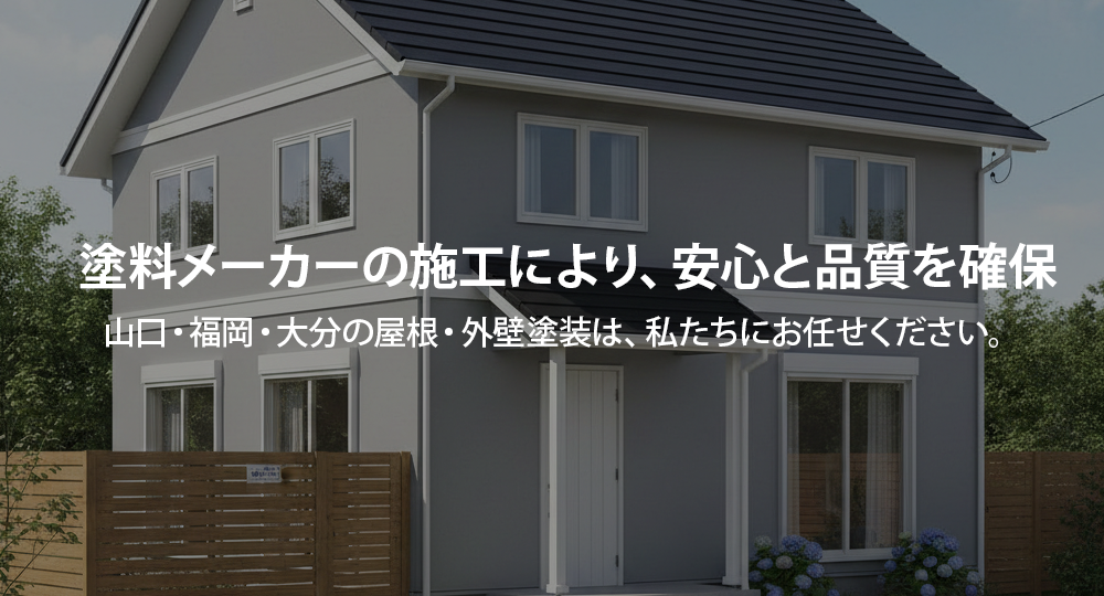 山口・福岡・大分の屋根・外壁塗装